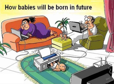 cum se vor naste bebelusii in viitor